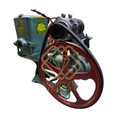 Jawed Pumps 1x1 Donkey pump 12 Volt DC Motor (FOR IN-LINE WATER SUCTION AND THROW WATER UPTO 65 FEET OVERHEAD TANK)