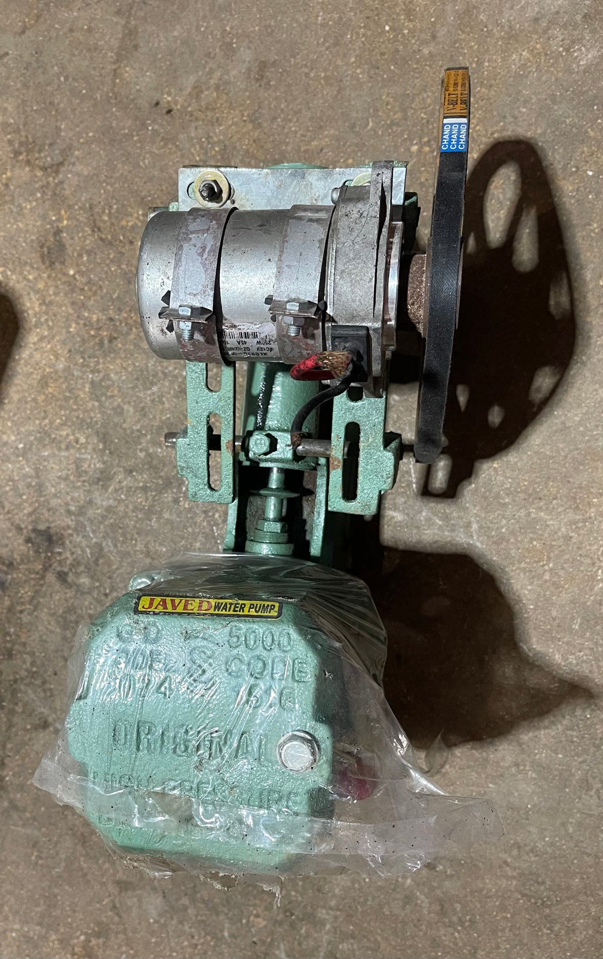 DONKEY PUMP  1x1 JAWED PUMP 12 Volt DC Motor (FOR IN-LINE WATER SUCTION AND THROW WATER UPTO 50 FEET OVERHEAD TANK)