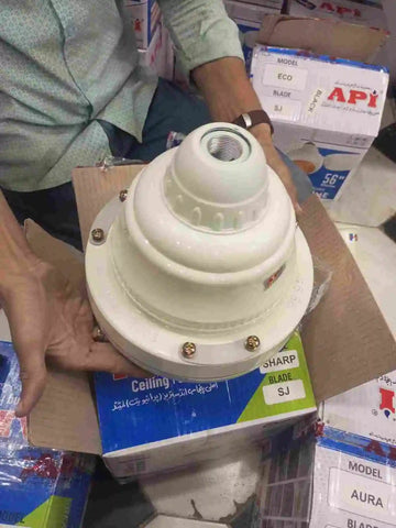 API FAN INVERTER SHARP BLDC AC/DC 60 WATTS Cream