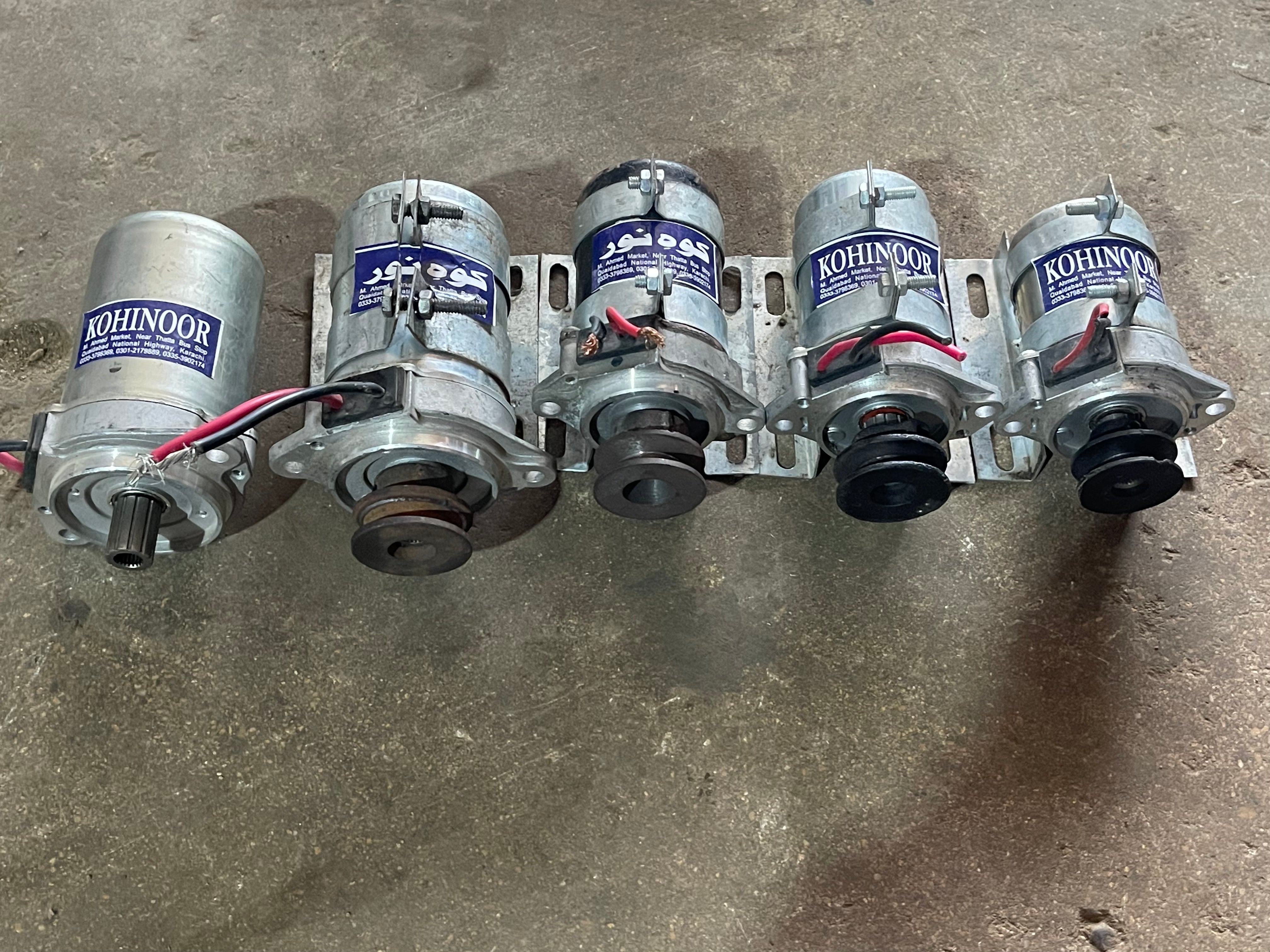 DC Motor 12 Volt (For In-Line Water Suction and Throw upto 12 Feet Height) - Kohinoor Traders