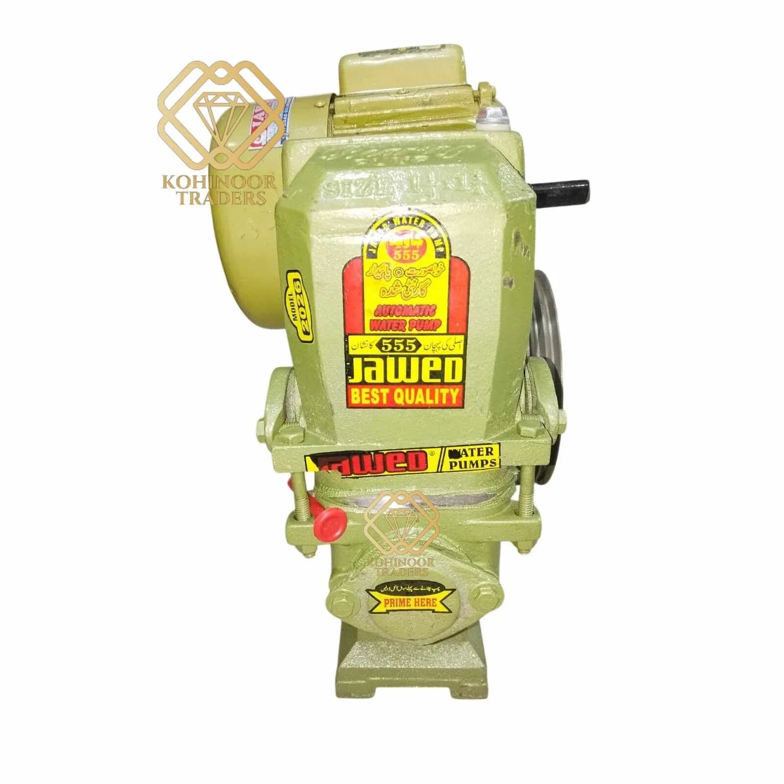 Jawed 1HP bearing donkey pump with motor
