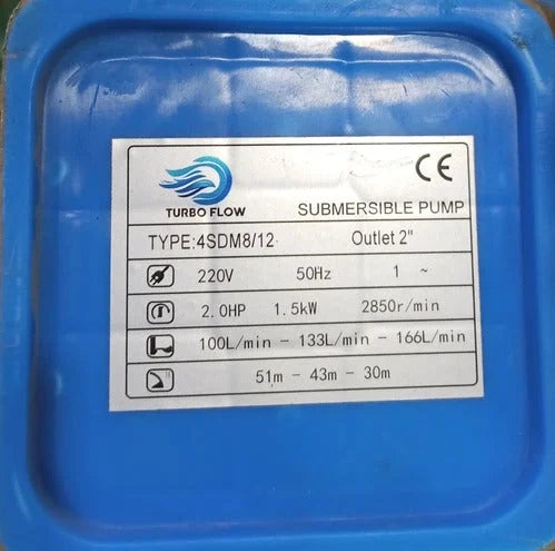 SUBMERSIBLEPUMP2HP2INCHDELIVERYMISSILEPUMP