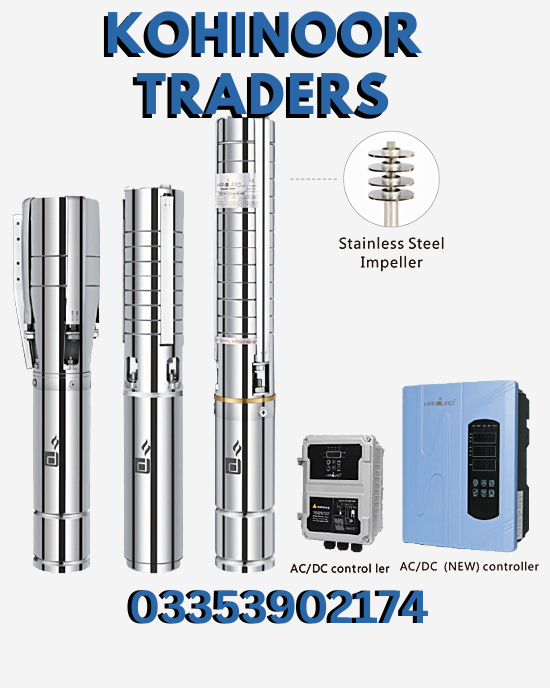 HANDURO SUBMERSIBLE AC/DC 3000 WATT 3"  KOHINOOR TRADERS