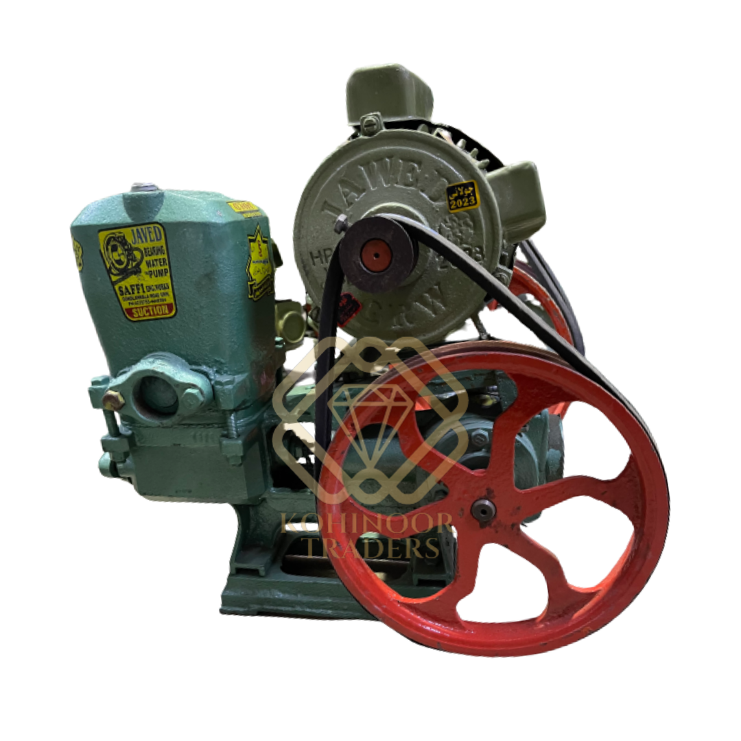 Jawed Bearing Pump 1 HP And Motor 1 HP (Double Belt) (FOR IN-LINE WATER SUCTION) - Kohinoor Traders